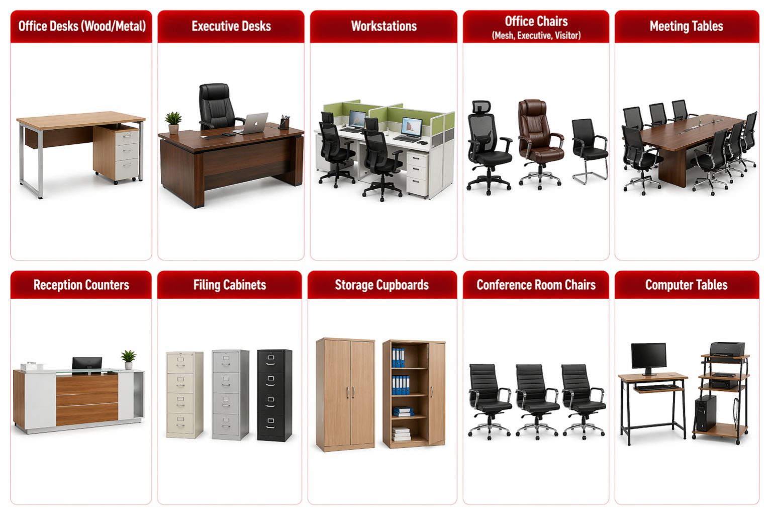 Office Furniture in Abu Dhabi