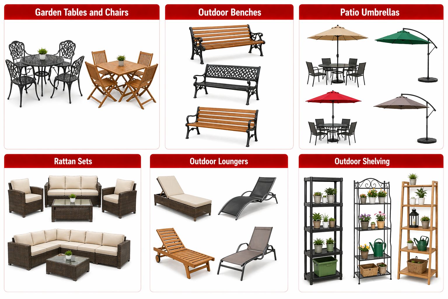 Outdoor Furniture in Abu Dhabi