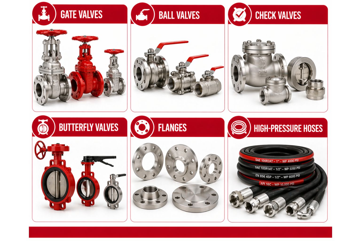 Valves & Fittings in Abu Dhabi sandpaper