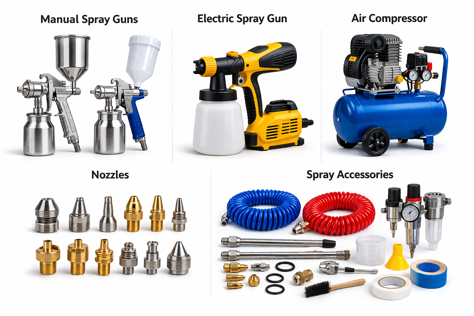 paint suppliers abu dhabi  ( spray equipment )